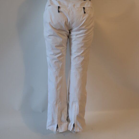 Womens Bogner Fire + Ice White Black Ankle Zip Borja Ski Pants 10 - Picture 12 of 15
